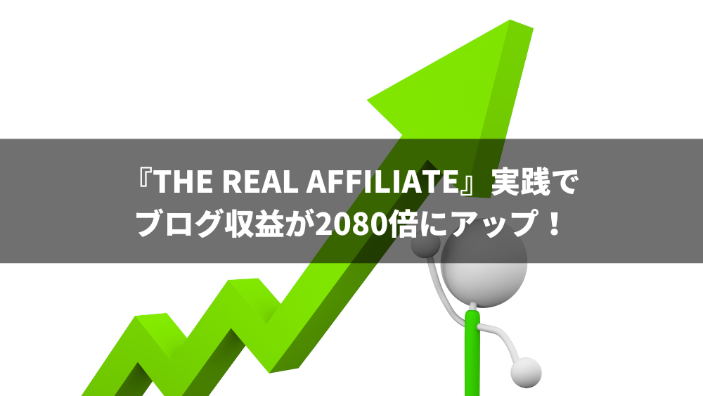 THE REAL AFFILIATE ザ・リアルアフィリエイト レビュー